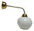 Art Deco Wall Lamp in Metal, Poland, 1950s For Sale
