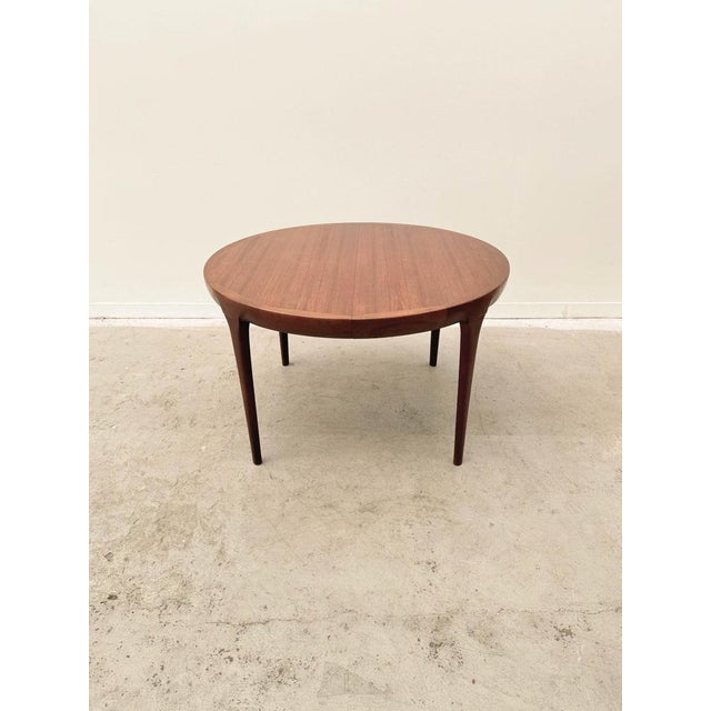 Dining Table in Teak by Kofod Larsen for Faarup Mobelfabrik, Denmark, 1960 For Sale - Image 10 of 10