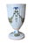 Mid 20th Century Vintage Italian Hand Painted Porcelain Footed Vase For Sale - Image 5 of 12