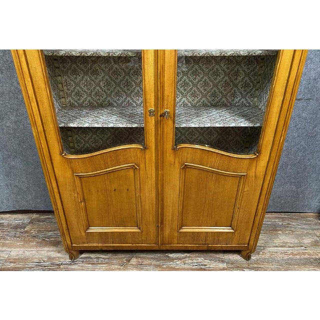 Amtique Louis XV Library Cabinet For Sale - Image 5 of 8