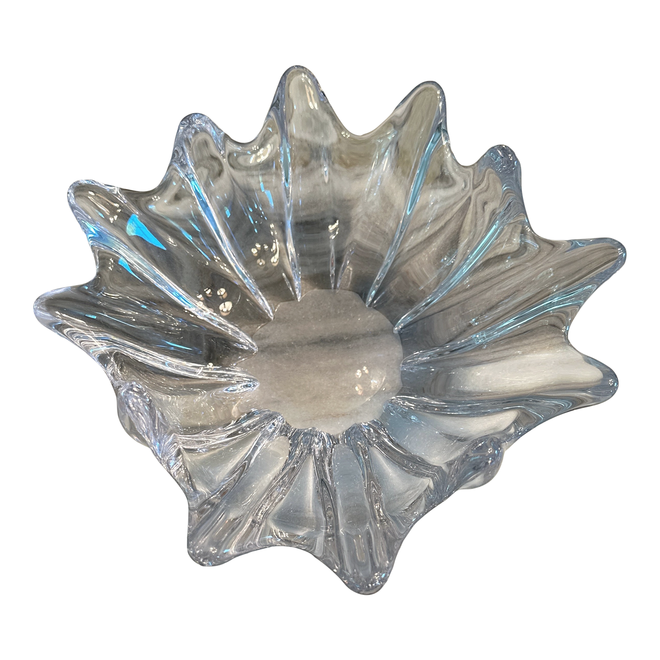 1960s Daum France Crystal Orion Starfish Bowl | Chairish