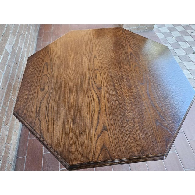 20th Century Octagonal Coffee Table, Italy For Sale - Image 6 of 17