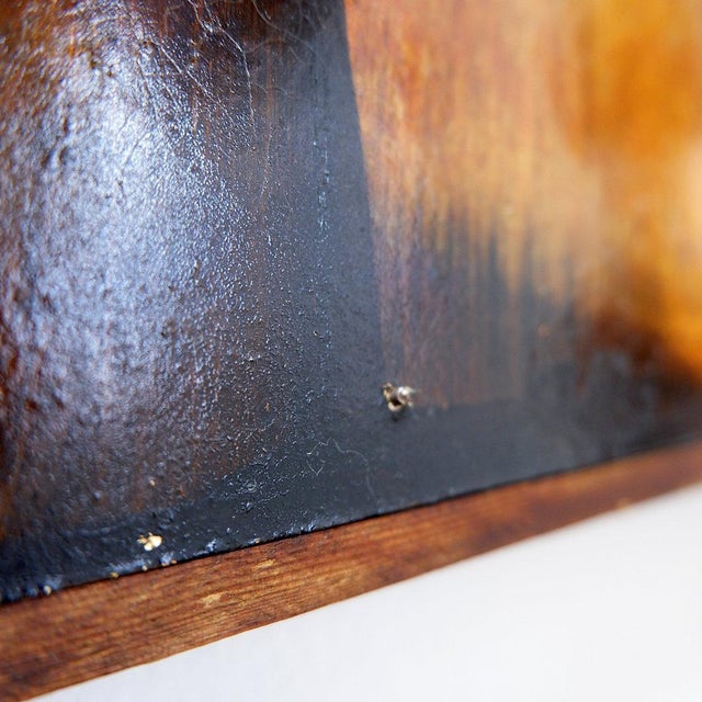 Abstract Composition, 1990s, Oil on Panel For Sale - Image 9 of 13