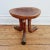 Tribal Stool with Brass Details, 1950s For Sale - Image 3 of 8