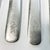 Mid 1800s Antique English Boho Chic Monogrammed Silver Plate Knives and Forks - Set of 70 For Sale - Image 14 of 17