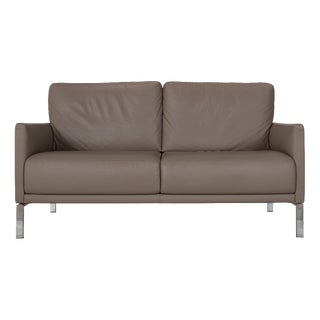 Cara Leather Two-Seater Sofa from Rolf Benz For Sale