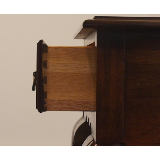 Cresent Furniture Solid Cherry Traditional Style 23" Accent Chairside End Table / Nightstand For Sale In Kansas City - Image 6 of 12