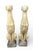 Pair of Cast Stone Seated Greyhound Garden Statues For Sale In West Palm - Image 6 of 9