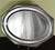 1970s 1970’s Vintage/New Silver Octagonal Oval Platter With Gadroon Applied Border For Sale - Image 5 of 11