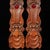 Mid 20th Century Pair of Vintage Chinese Huali Rosewood Paperweights | Carved Ruyi Beast Gemstone Inlay For Sale - Image 5 of 7