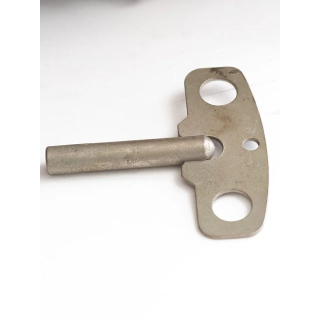 Boulle Pendulum Mantle Clock, 1950s For Sale - Image 11 of 12