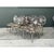 Vintage Francois Carre Sunburst Garden Chairs - Set of Eight For Sale - Image 10 of 12
