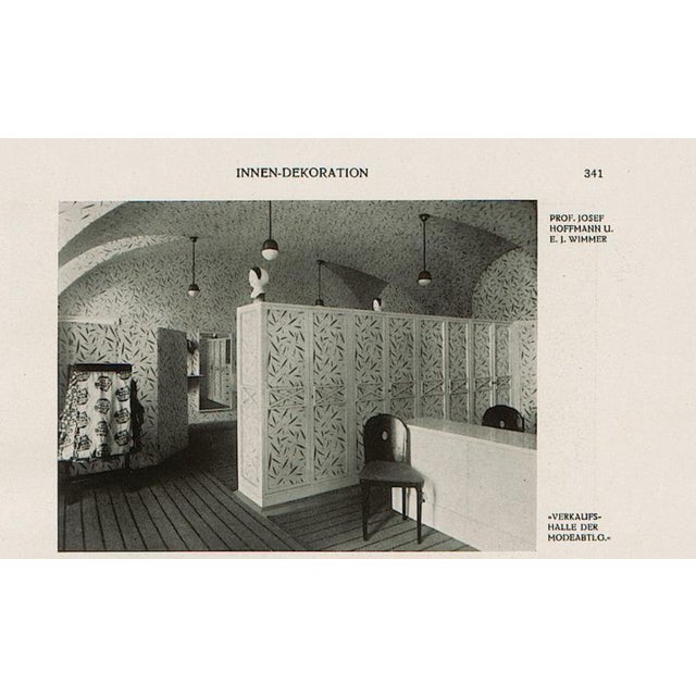 Wood Secessionist Armchair by Prof. Josef Hoffmann for Jacob & Josef Kohn For Sale - Image 7 of 18