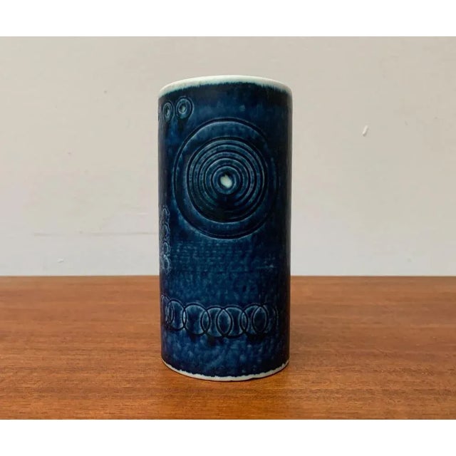 Mid-Century Swedish Sarek Vase by Olle Alberius for Rörstrand For Sale - Image 9 of 18