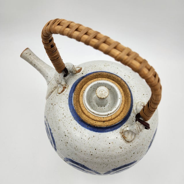 Studio Pottery vintage studio pottery tea pot For Sale - Image 4 of 5
