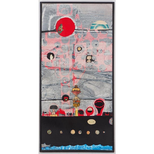 Jean-Pierre Vielfaure, The Journey of the Idol, Oil on Canvas For Sale - Image 8 of 8