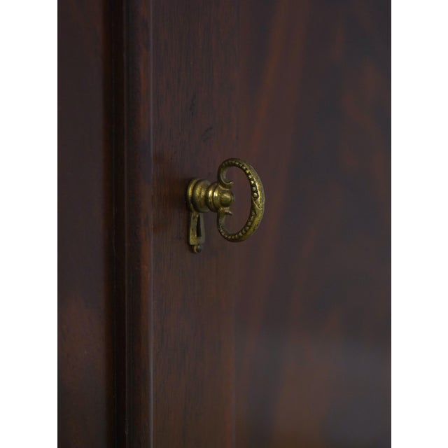 Baker Chippendale Historic Charleston Mahogany China Cabinet For Sale - Image 9 of 18