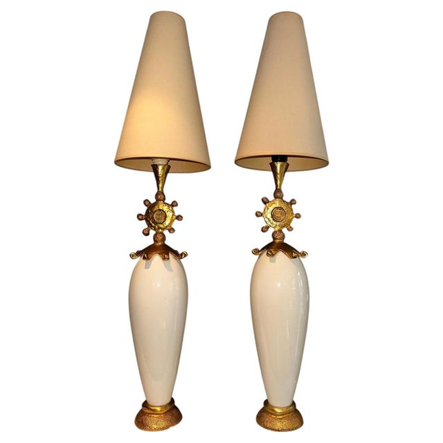 Sun Table Lamps by Pierre Casenove for Fondica, Set of 2 For Sale - Image 15 of 15