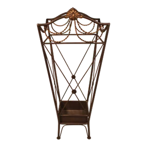 Renaissance Revival Iron Umbrella Stand