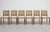 1960s Set of Six Vintage Mid Century Modern Walnut Dining Chairs by Svegards | Scandinavian Mid Century Modern, C. 1960's For Sale - Image 5 of 14