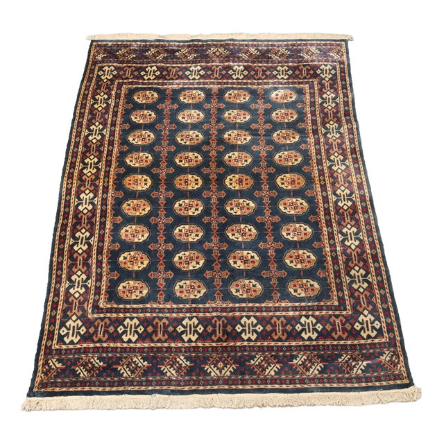 Modern Machine-Made Thin Knot Cotton Rug For Sale
