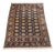 Modern Machine-Made Thin Knot Cotton Rug For Sale
