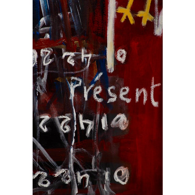 Delphine Perlstein, Earth to the Moon, 2006, Oil on Canvas For Sale - Image 11 of 14