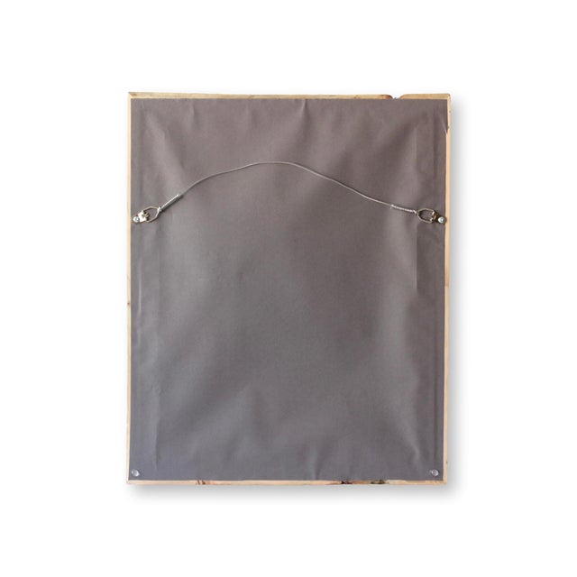 French Country Midcentury Harbor Still Life W/ Fishing Boats For Sale - Image 3 of 3