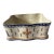 Early 20th Century French Faience Fleur-De-Lis and Breton Decorated Box For Sale