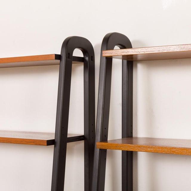 Mid-Century Modern Free Standing Wall Unit by Brantorps, 1960s, Set of 2 For Sale - Image 13 of 17