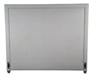 Restoration Hardware Wallace Linen Upholstered Modern King Size Headboard