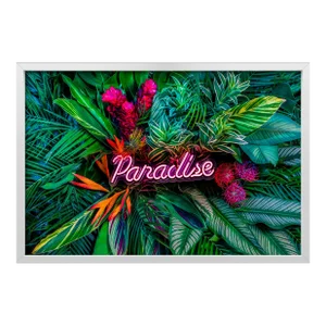 Paradise by Javiera Estrada Print with White Frame - 40 X 60