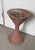 Mid-Century Modern Terra Cotta Painted Hourglass Planter For Sale - Image 9 of 9