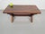 Brutalist Oak Cross Leg Coffee Table, Spain, 1930s For Sale - Image 4 of 9