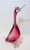 Vintage Murano Attributed Glass 9.7" Barbini Duck - Cranberry w/Gold - Excellent - Est 1960s -This model #W206 was found...
