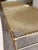 Mid 19th Century Mid 19th Century Animal Hide and Leather Whipstitch Benches For Sale - Image 5 of 5