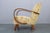 Vintage Lounge Chair by Jindrich Halabala, Czechoslovakia, 1950s For Sale - Image 15 of 17