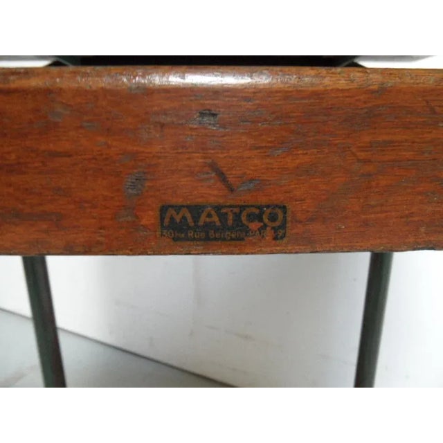 Vintage School Desks, 1950s, Set of 2 For Sale - Image 4 of 13