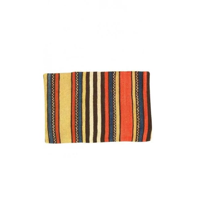 Traditional Vintage Hand Woven K41 Pillow 16" X 24" For Sale - Image 3 of 3