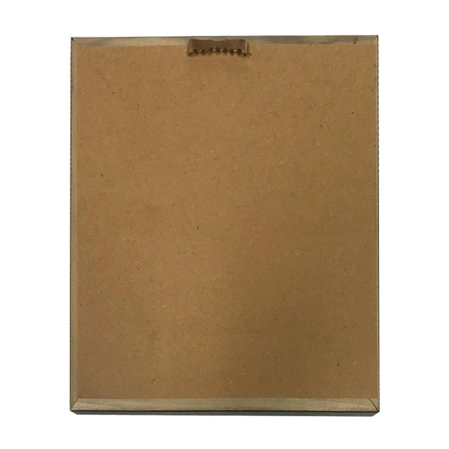 Accurate reproduction of the original oil painting, this image is printed on canvas, mounted to a board and treated with a...