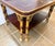 Mid 20th Century Chinoiserie Style Faux Bamboo Coffee Table For Sale - Image 5 of 7