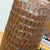 Textured Ceramic Vase in Reddish-Brown & Black Finish For Sale - Image 9 of 11