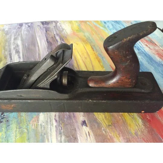 1980s Vintage Plane Carpenter Tool For Sale - Image 5 of 6