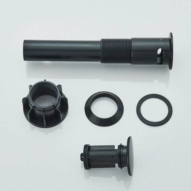 American 3 Hole Widespread Bathroom Sink Faucet Black 2-Handle Vanity Basin Mixer W/Drain For Sale - Image 3 of 11