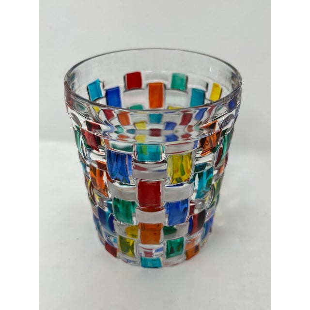 2020s Beautiful Venetian Glass Tumblers For Sale - Image 5 of 6