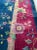 Textile 1920-1930's Antique Art Deco Asian Botanical Garden Magenta Berry Navy Purple Green Rug 9 2 X 11 8 For Sale - Image 7 of 13