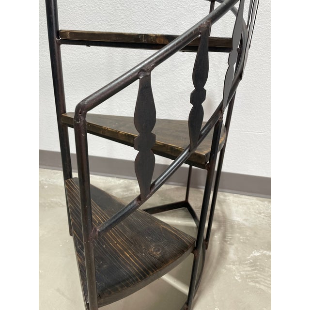1970s Arthur Umanoff Spiral Staircase Plant Stand Chairish