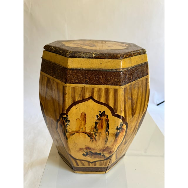 Chinese Rice Barrel - Side Table For Sale - Image 4 of 10