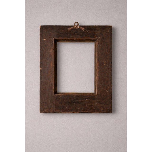 Frame in Ebonized Walnut with Gilded Trim, 18th Century For Sale - Image 4 of 8