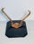 Antique roe deer antlers trophy mounted on wood board. Decorative and collectible